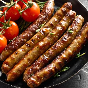 Cârnăciori de pui la grătar