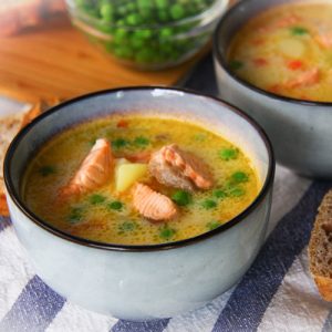 Supă cu pește roșu